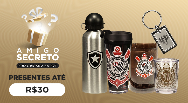 Regalos de Papá Noel secreto hasta R$ 30