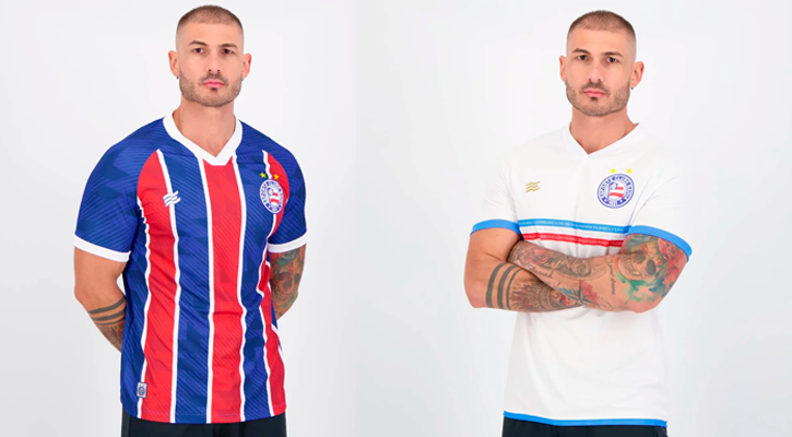 Las camisetas de Bahía comienzan en R$ 149,90 en rebajas de temporada