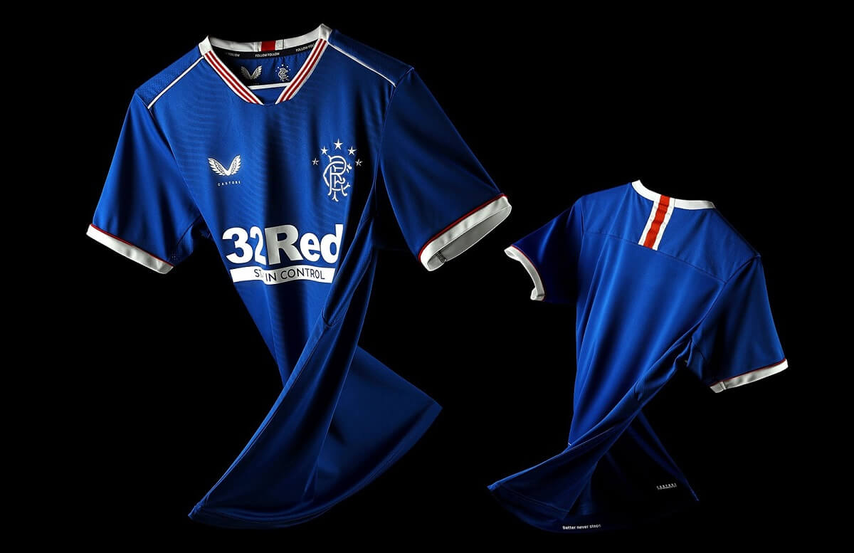 La nueva camiseta de local de los Rangers nuevas camisetas del equipo Rangers