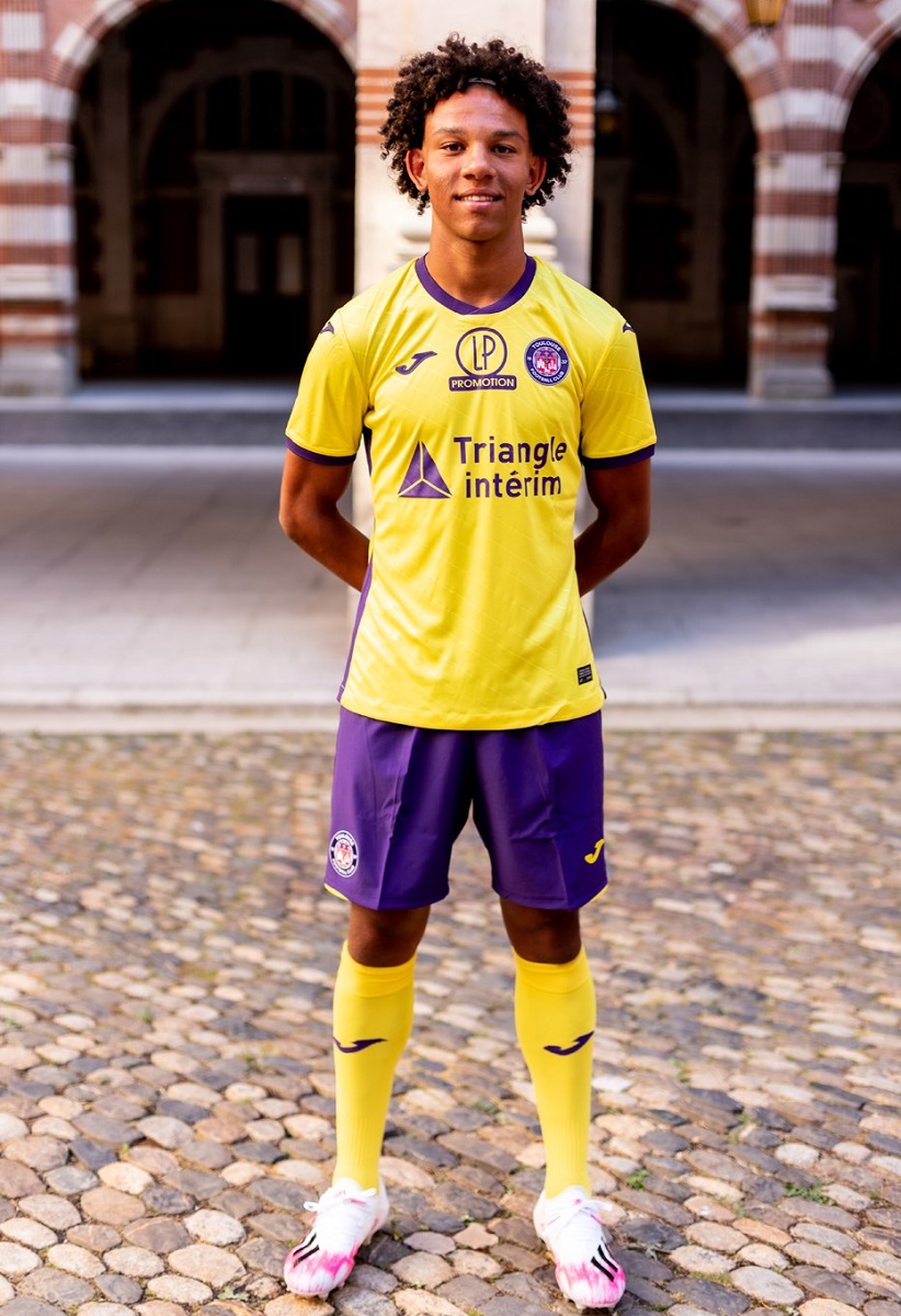 Nueva camiseta reserva del club francés camisetas del equipo toulouse