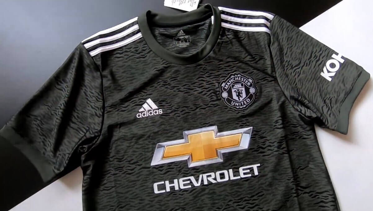 La preciosa camiseta del Manchester para los partidos fuera de casa Camiseta visitante Manchester United 2020