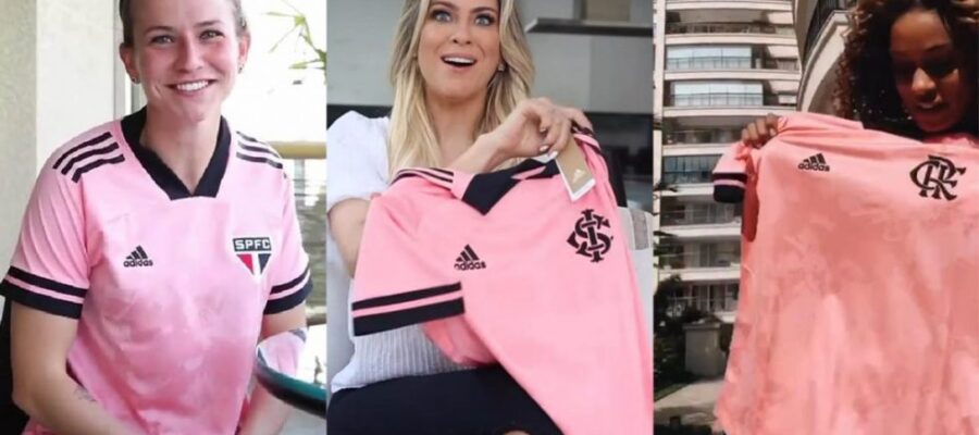 Adidas lanza las camisetas de los equipos brasileños