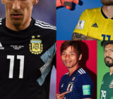parches y jornadas en los uniformes del Mundial