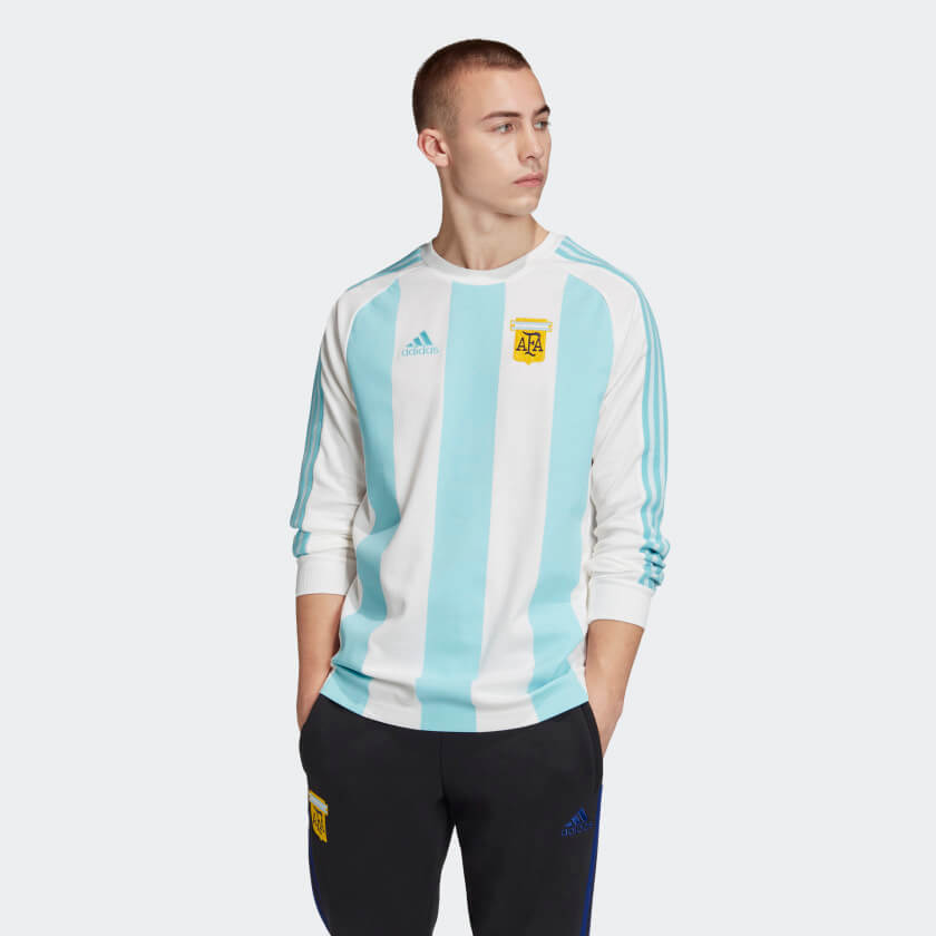 La hermosa camiseta retro argentina nuevas camisetas de la selección argentina