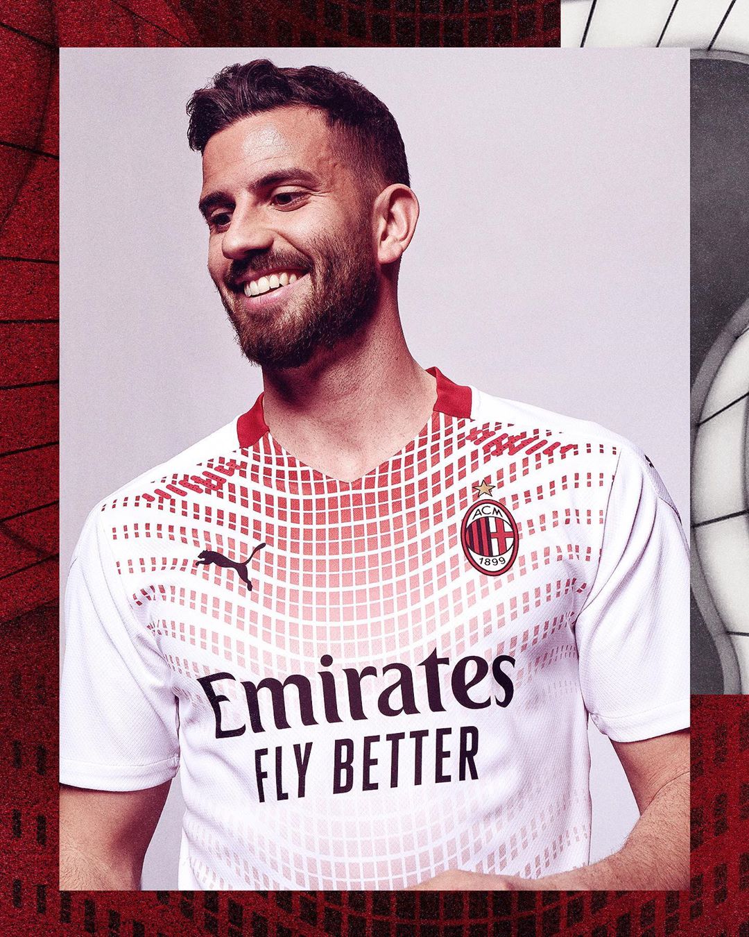 Camiseta jugador Milan 2