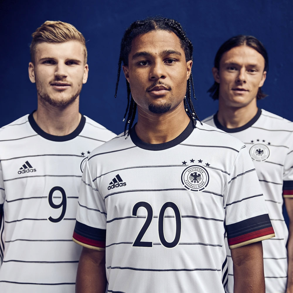 Así es la nueva camiseta alemana para la Eurocopa 2020 Camiseta Alemania Adidas Eurocopa 2020