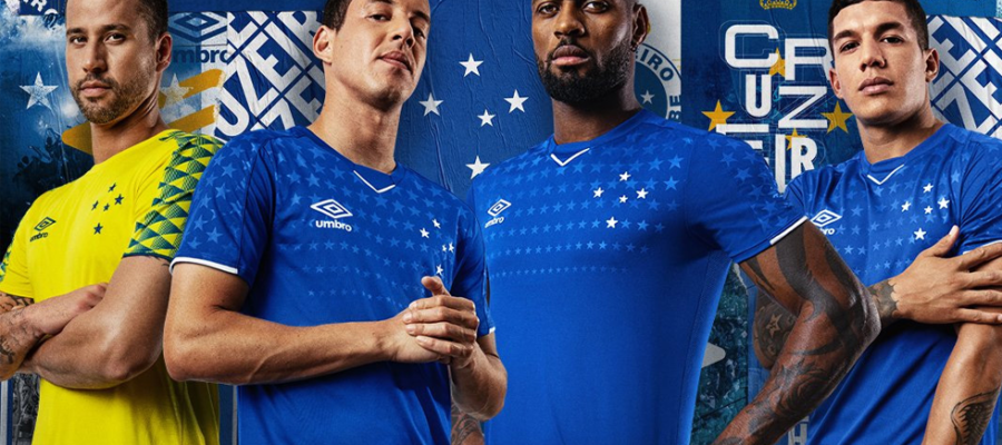 Umbro presenta la nueva camiseta del Cruzeiro para la temporada
